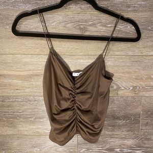Brown Tank Top